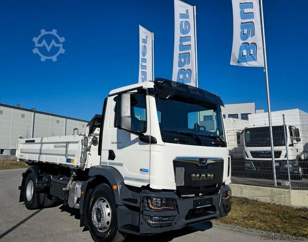 Camião basculante MAN TGM 18.320 / 4x2 / Meiller/Kipper/NL 10,3 To/Neu