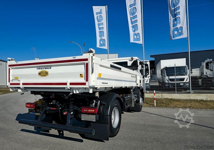 Camion basculante trilateral MAN TGM 18.320 / 4x2 / Meiller/Kipper/NL 10,3 To/Neu