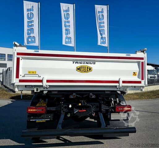 Camion basculante trilateral MAN TGM 18.320 / 4x2 / Meiller/Kipper/NL 10,3 To/Neu