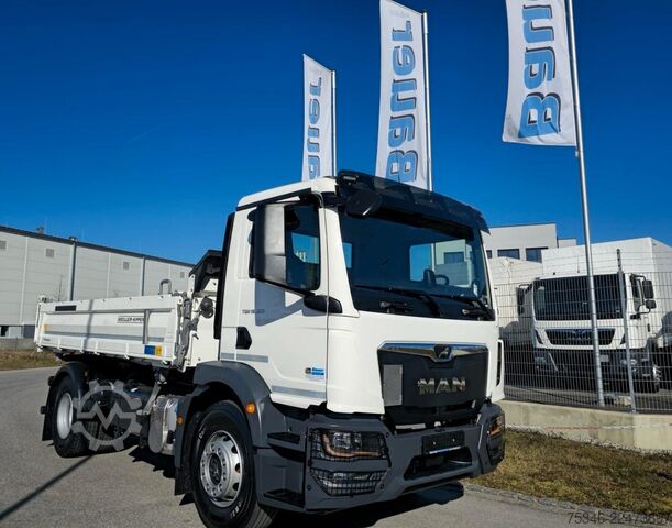 Camião basculante MAN TGM 18.320 / 4x2 / Meiller/Kipper/NL 10,3 To/Neu