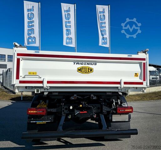 Camion basculante trilateral MAN TGM 18.320 / 4x2 / Meiller/Kipper/NL 10,3 To/Neu