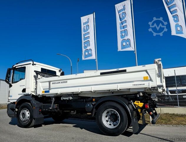 Camion basculante trilateral MAN TGM 18.320 / 4x2 / Meiller/Kipper/NL 10,3 To/Neu