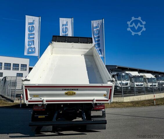 Camion basculante trilateral MAN TGM 18.320 / 4x2 / Meiller/Kipper/NL 10,3 To/Neu