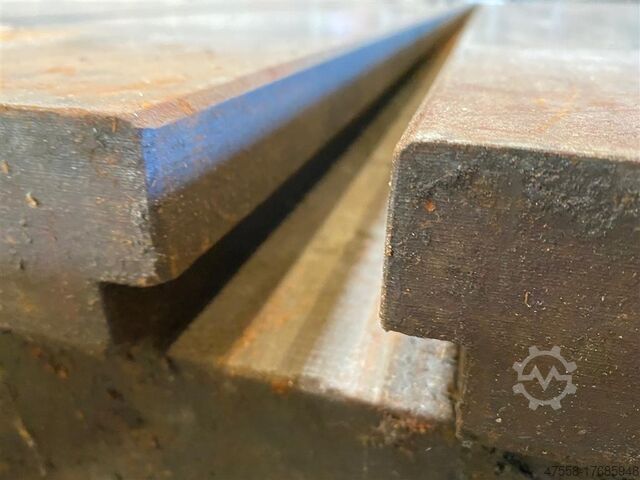 Aufspannplatte/Stahlplatte Plattenfeld WMW SP 4750x1850x200