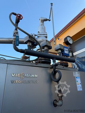 Паровий котел Viessmann Vitoplex 100LS-440кг/год. 1 Бар Viessmann Vitoplex 100-LS SXD002