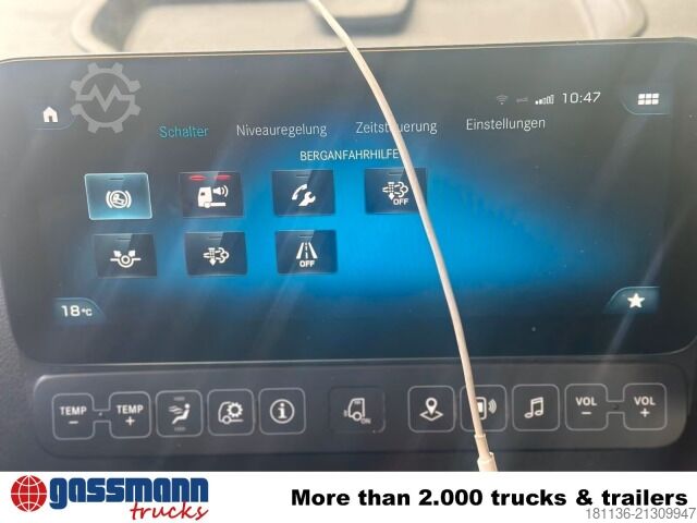 Roll-off-kippi kuorma-auto Mercedes-Benz Actros 2645 L/6x4, Meiller RS 21.60, Funk, 6.30 m