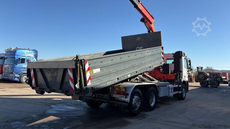 Sistema de brazo de gancho Mercedes-Benz Actros 2532 (EPS / CAMION BELGE / BELGIAN TRUCK...