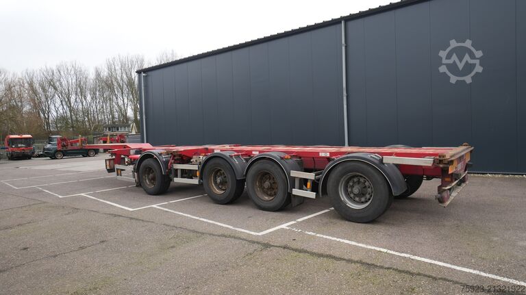 Transport de conteneurs D-tec Breaker container transport trailer