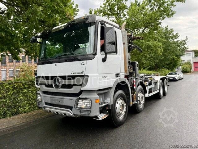 Konksu varre süsteem Mercedes-Benz Actros 3241 8x4/Abrollkipper+Fassi F155/Euro5