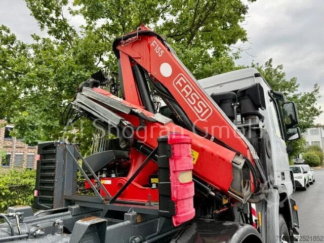 钩臂系统 Mercedes-Benz Actros 3241 8x4/Abrollkipper+Fassi F155/Euro5