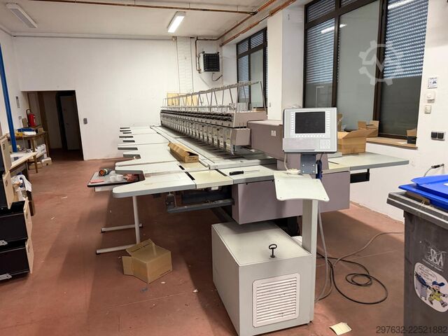 2 db ZSK síkhímzőgép ZSK X 2507 et MCF 1011