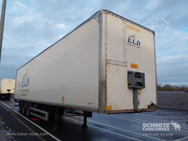 Semi-remorque fourgon Fruehauf Semitrailer Dryfreight Standard Porte relevante