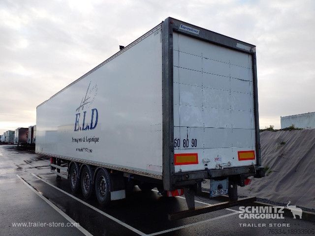 Semi-remorque fourgon Fruehauf Semitrailer Dryfreight Standard Porte relevante