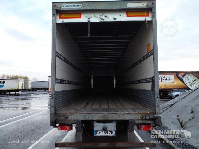 Semi-remorque fourgon Fruehauf Semitrailer Dryfreight Standard Porte relevante