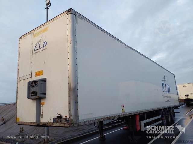 Semi-remorque fourgon Fruehauf Semitrailer Dryfreight Standard Porte relevante