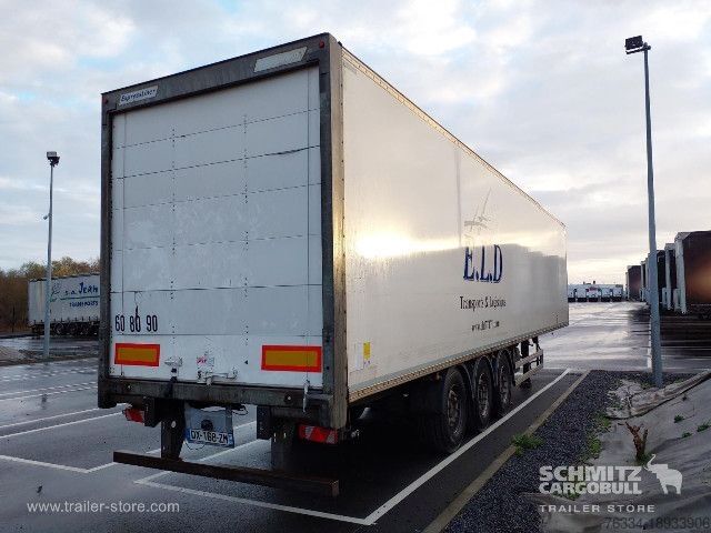 Semi-remorque fourgon Fruehauf Semitrailer Dryfreight Standard Porte relevante