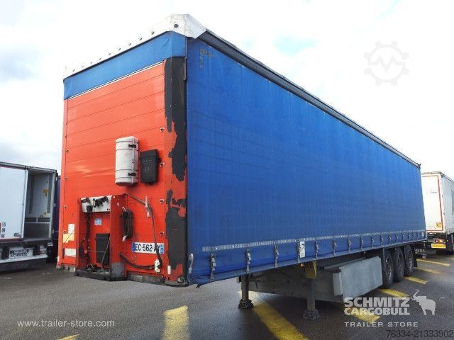 Semirremolque abierto con toldo Schmitz Cargobull Semitrailer Curtainsider Standard Hayon