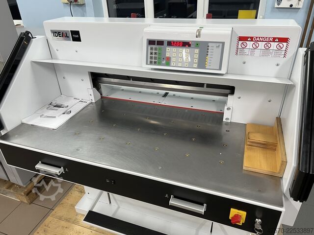 Mesin pemotong kertas Ideal 7260 Hydraulic Paper Guillotine
