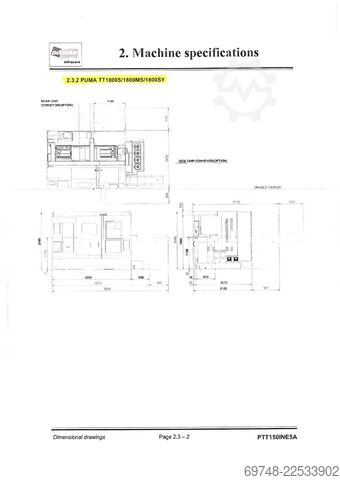 CNC tokarilicko-glodački centar DOOSAN Puma TT1800 SY