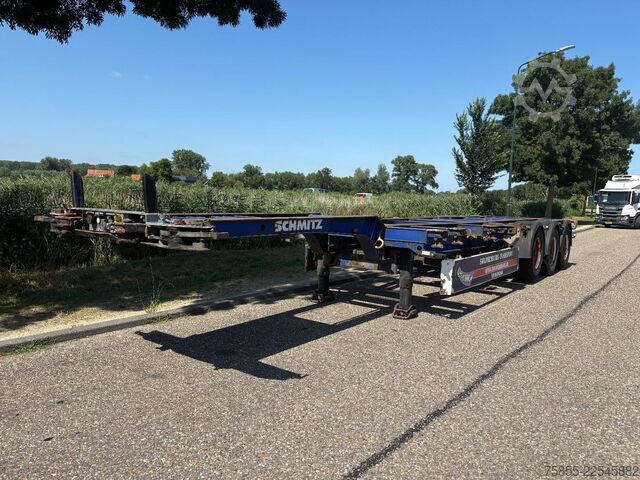 Konteinervedu Schmitz SCF 24 G Multichassis / BPW Axles / Liftaxle / ...