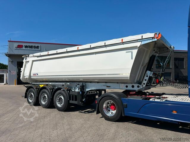 Pašizgāzēja puspiekabe SCHMITZ CARGOBULL SKI 24 SL 7.2 Stahlkipper 26m³ Elektr. Verdeck