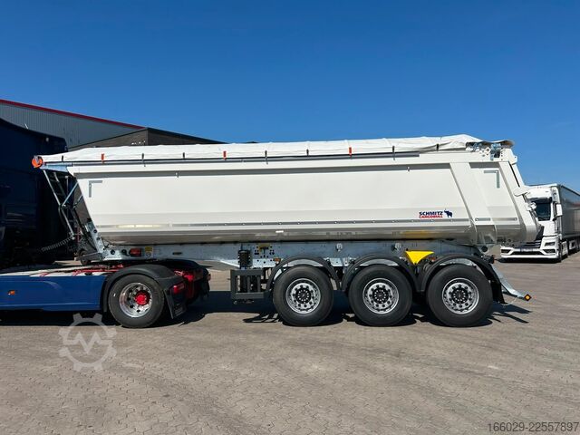 Pašizgāzēja puspiekabe SCHMITZ CARGOBULL SKI 24 SL 7.2 Stahlkipper 26m³ Elektr. Verdeck