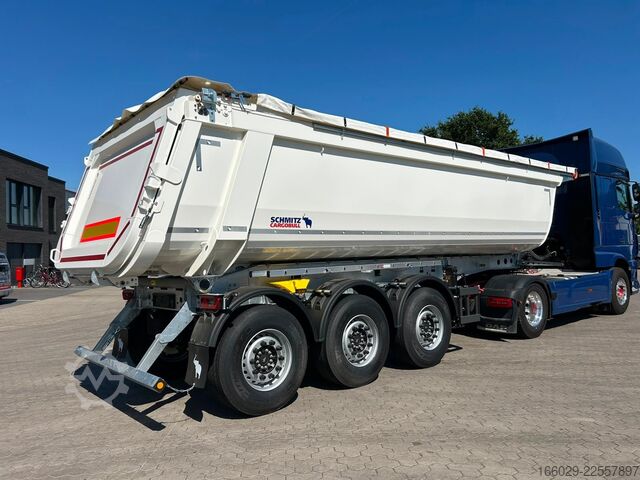 Pašizgāzēja puspiekabe SCHMITZ CARGOBULL SKI 24 SL 7.2 Stahlkipper 26m³ Elektr. Verdeck