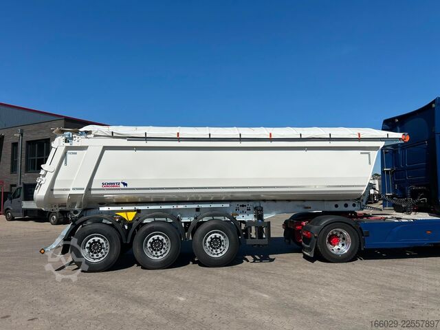 Pašizgāzēja puspiekabe SCHMITZ CARGOBULL SKI 24 SL 7.2 Stahlkipper 26m³ Elektr. Verdeck