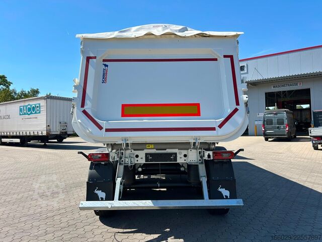 Pašizgāzēja puspiekabe SCHMITZ CARGOBULL SKI 24 SL 7.2 Stahlkipper 26m³ Elektr. Verdeck