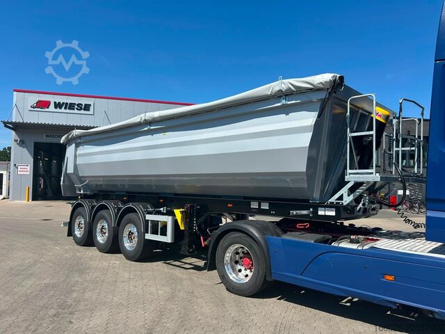 Pašizgāzēja puspiekabe REISCH 3-Achs Stahl Kipper Hardox 450 29m³ Alcoa Felgen