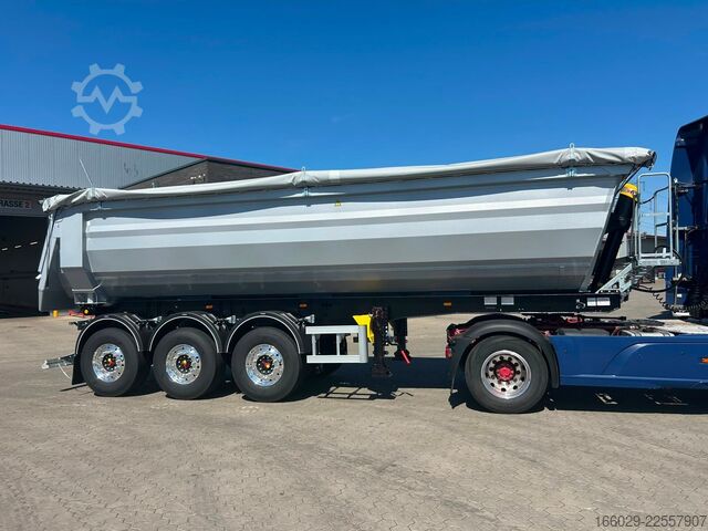 Pašizgāzēja puspiekabe REISCH 3-Achs Stahl Kipper Hardox 450 29m³ Alcoa Felgen