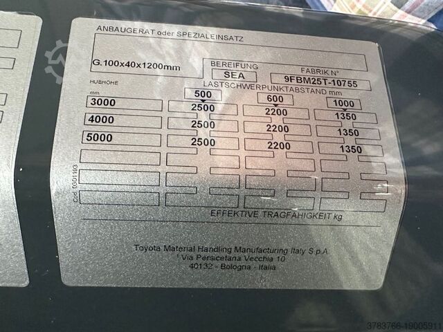 Elektro 4 Rad-Stapler Toyota 9FBM25T