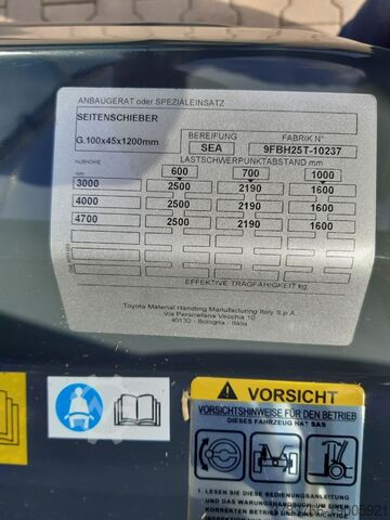 Elektro 4 Rad-Stapler Toyota 9FBH25T