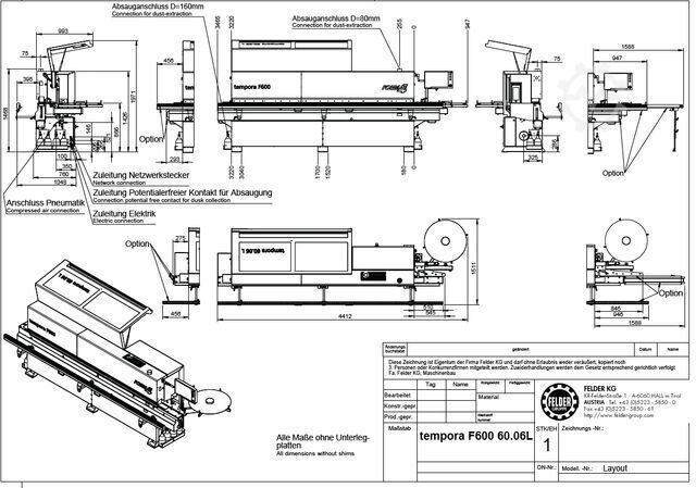  Felder tempora F600