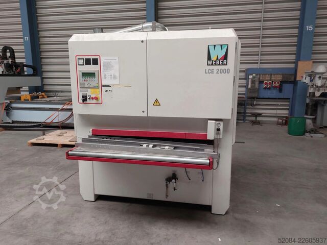 Широколентова шліфувальна машина Weber Weber LCE-2000-S-S1350
