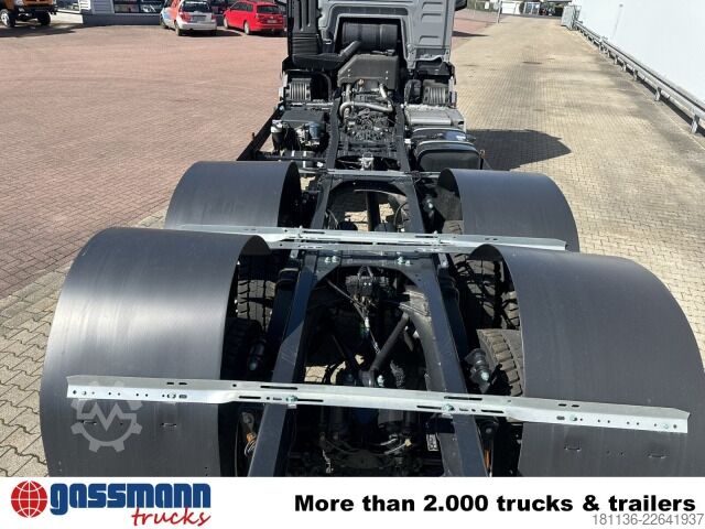 Truck chassis MAN TGS 33.540 6x6 BB CH, Intarder