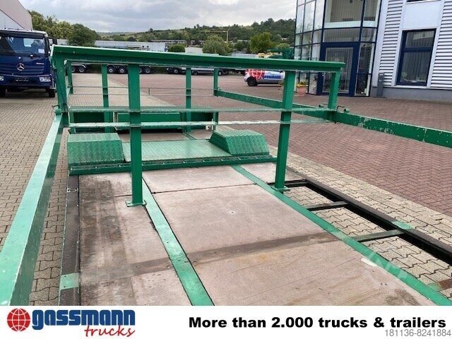 Släpvagn  Empl TL 6,4 Spezial-Tiefladeanhänger, Ex-Polizei