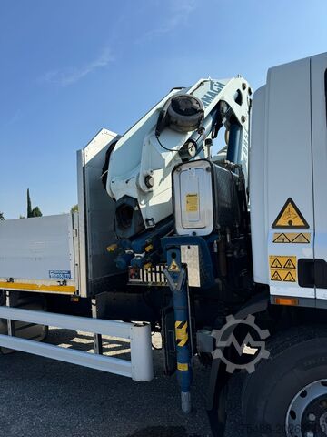 Kasse + kran CORMACH 27.500 DAF CF 75-360 CASSONE+GRU CORMACH 27.500