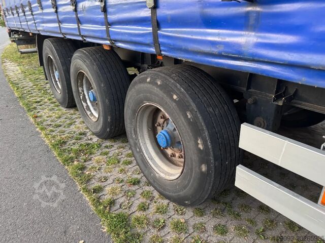 Rennandi presenningar Van Hool 3-ass schuifzeilen oplegger