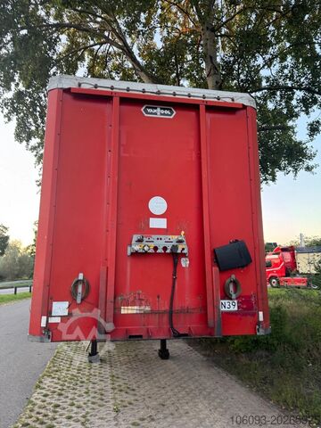 Rennandi presenningar Van Hool 3-ass schuifzeilen oplegger