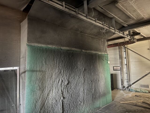 Komplett utstyr til lakkeringsverksted WAGNER Dry wall, aggregate, element feed
