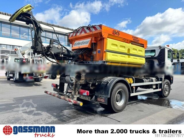 Roll-off tipper truck MAN TGM 18.340 4x4 BB, Winterdienstausstattung