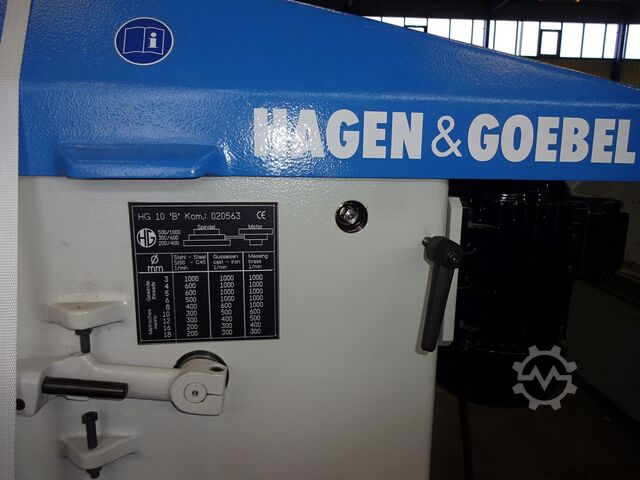 Máquina de roscar de banco HAGEN & GOEBEL HG 10