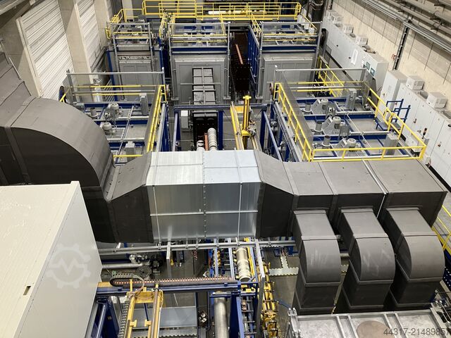 हीट रीकवरी के साथ मॉड्यूलर चैम्बर-ओवन सिस्टम BSN Thermprozesstechnik GmbH Modulare Kammer-Ofenanlage