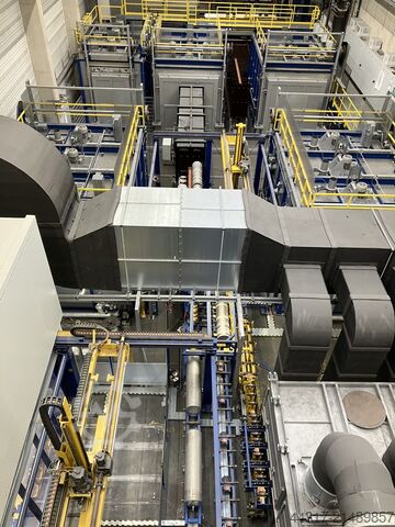 हीट रीकवरी के साथ मॉड्यूलर चैम्बर-ओवन सिस्टम BSN Thermprozesstechnik GmbH Modulare Kammer-Ofenanlage