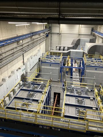 हीट रीकवरी के साथ मॉड्यूलर चैम्बर-ओवन सिस्टम BSN Thermprozesstechnik GmbH Modulare Kammer-Ofenanlage