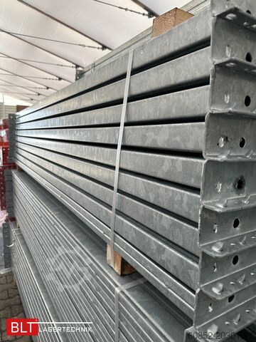 Estantería de paletas 19,6 lfm Palettenregale für Außenbereich H: 4,5m , 3000 kg Fachlast , FVZ