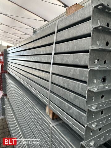 Estantería de paletas 16,8 lfm Palettenregale für Außenbereich H: 4,5m , 3000 kg Fachlast , FVZ