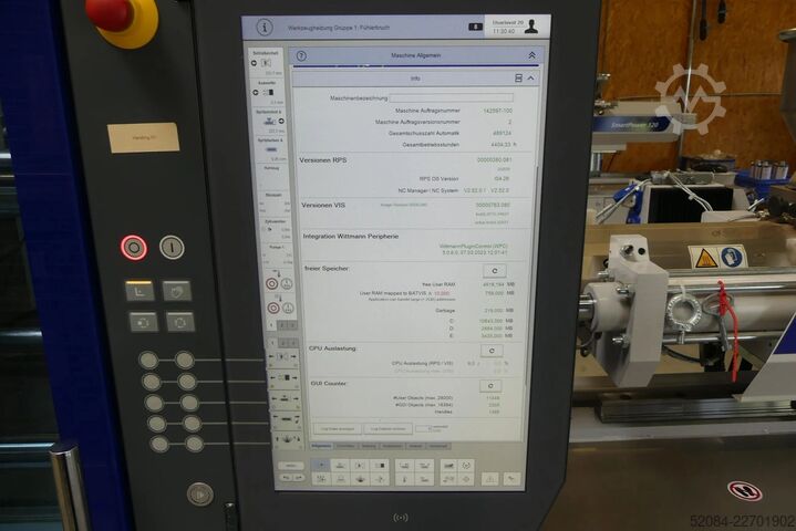 Wittmann Battenfeld - Spritzgießmaschine Wittmann Battenfeld SmartPower 60/210 Unilog B8
