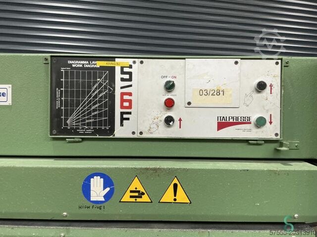 Presa za furnir Italpresse S 6 F 1995 Italpresse S 6 F